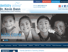Tablet Screenshot of drdann.ca