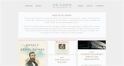 Desktop Screenshot of drdann.com